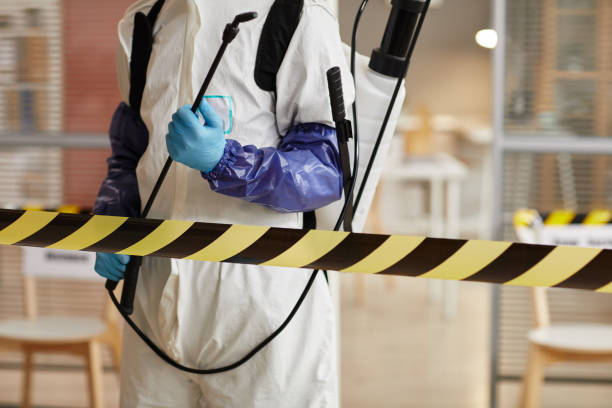 Professional Hoarding Cleanup technician working in Pompano Beach, FL